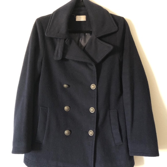 COPY - COPY - Navy wool pea coat pcoat peacoat ja… - Picture 14 of 14
